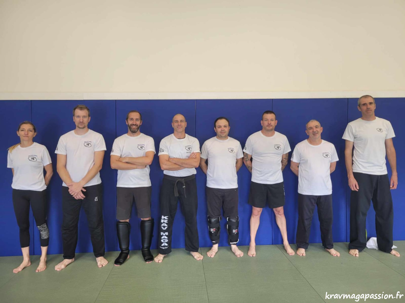 Equipe ceinture jaune 2024 de Krav-Maga Passion